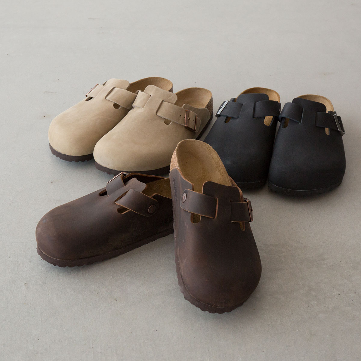 楽天市場】ビルケンシュトック ボストン オイルドレザー BIRKENSTOCK