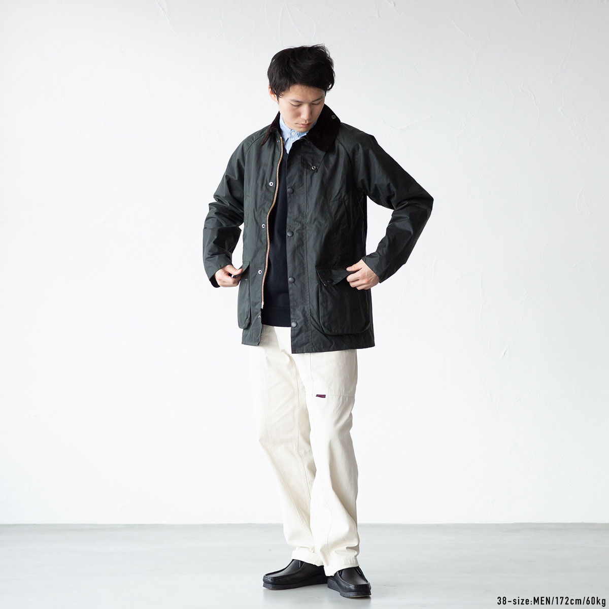 楽天市場】バブアー ビデイル SL ワックス ジャケット MWX1758 メンズ