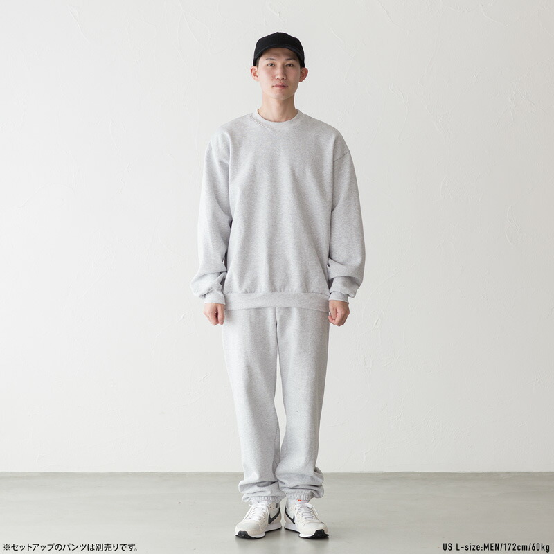 楽天市場】ロサンゼルスアパレル 14OZ ヘビーフリース クルーネック