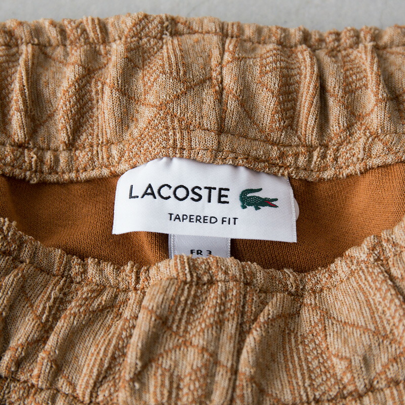 楽天市場】【スーパーSALE40%OFF】ラコステ モノグラム トラックパンツ