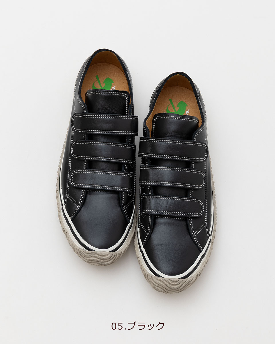 楽天市場】スピングル SP-211 ベルクロ レザースニーカー SPINGLE