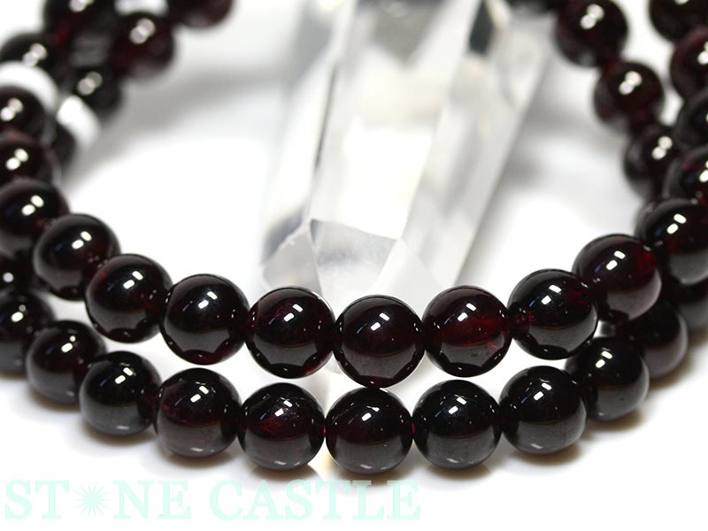 楽天市場】☆高品質☆【ブレスレット】アルマンディンガーネット (2A