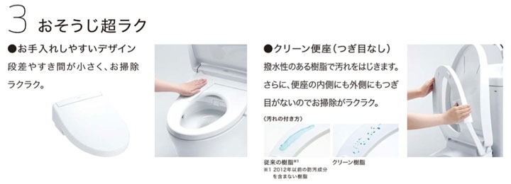 楽天市場】【TCF6554#NG2】TOTO ウォシュレット 温水洗浄便座 SS3