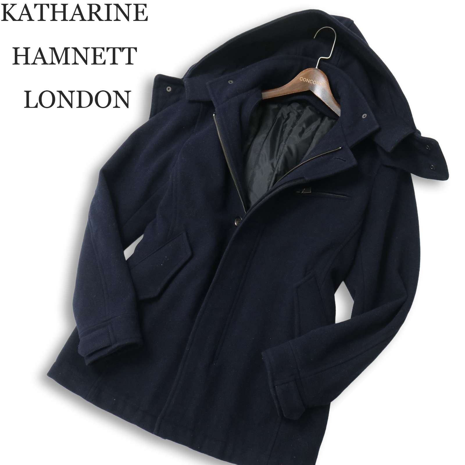 楽天市場】キャサリンハムネット（サイズ（S/M/L）L）（コート