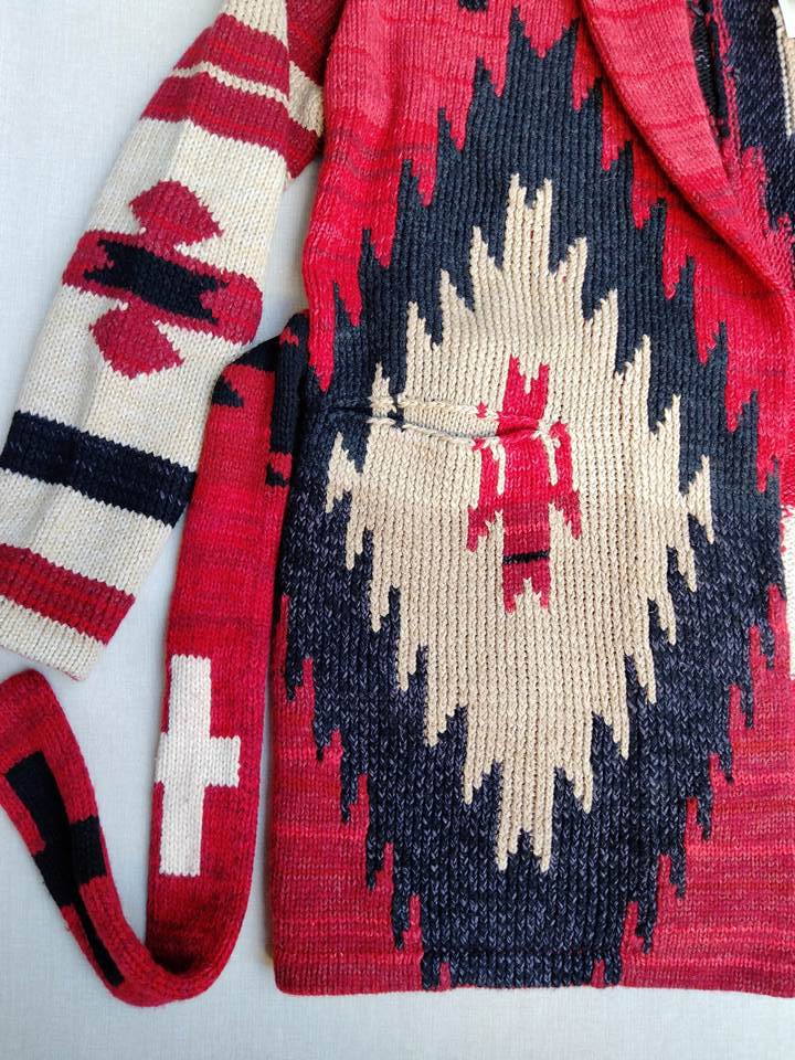 楽天市場】ポロ ラルフローレン ジャケット ネイティブ ニット ポロ