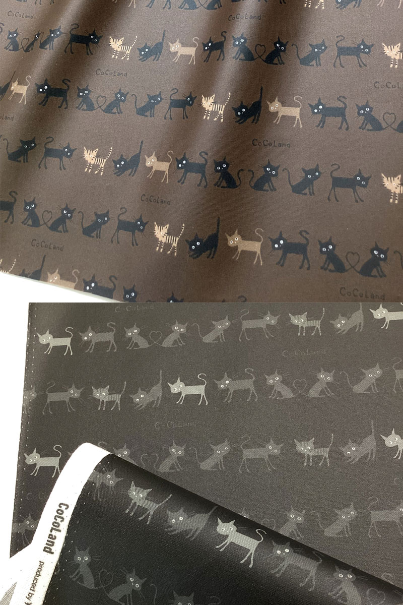 楽天市場】つや消しラミネート Coco Land チビネコハートボーダー