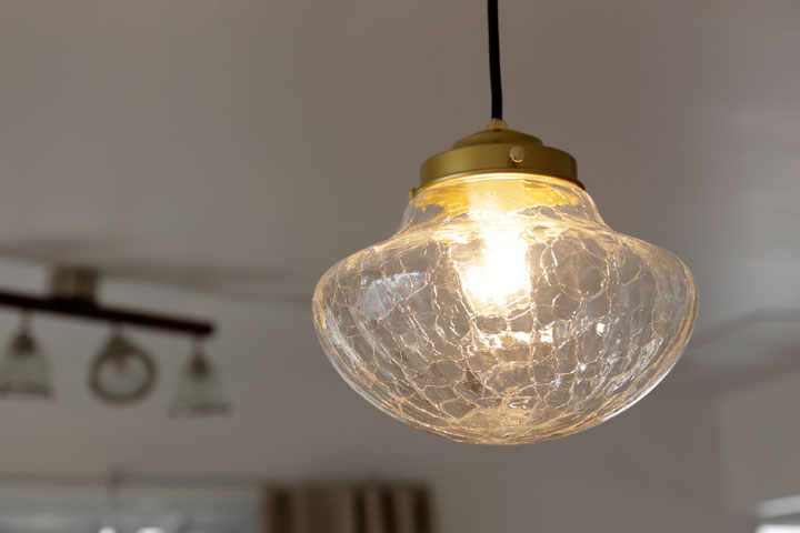 楽天市場】ペンダントライト 【 銀杏 / クリア 】 1灯 和風 昭和レトロ