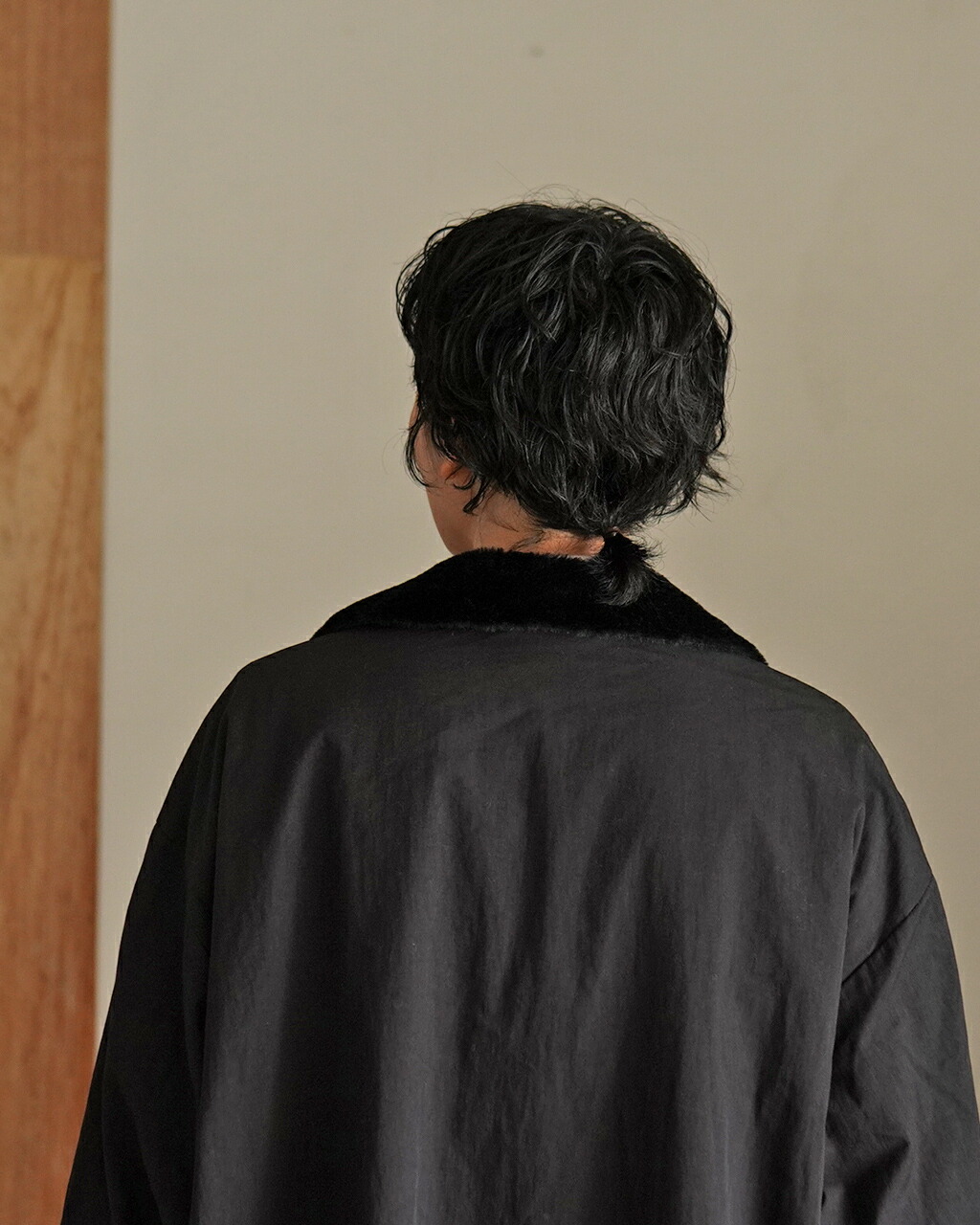 楽天市場】ミズイロインド mizuiro ind バック ボア ロングコート