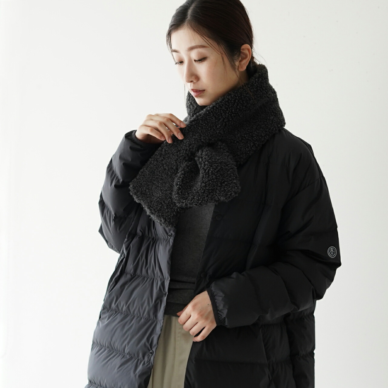 楽天市場】オーシバル オーチバル ORCIVAL ウール ボア マフラー