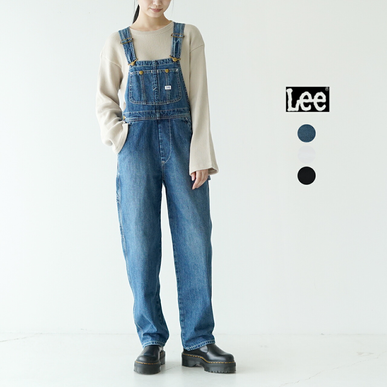 楽天市場】リー Lee テーパードシルエット オーバーオール TAPERD