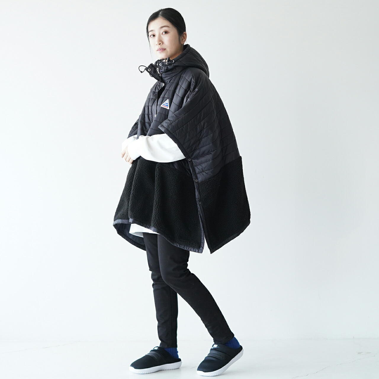 楽天市場】ケープハイツ カプレット ケープ CAPULET CAPE ボア ダウン