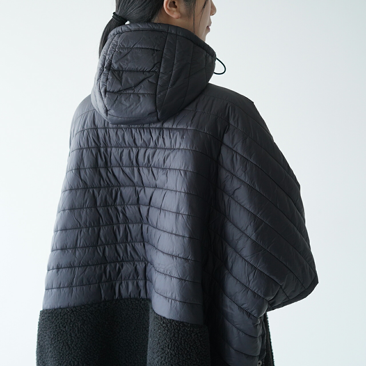 楽天市場】ケープハイツ カプレット ケープ CAPULET CAPE ボア ダウン