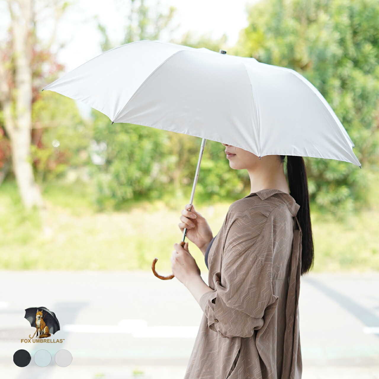 楽天市場】フォックスアンブレラズ FOX UMBRELLAS UVカット日傘 晴雨