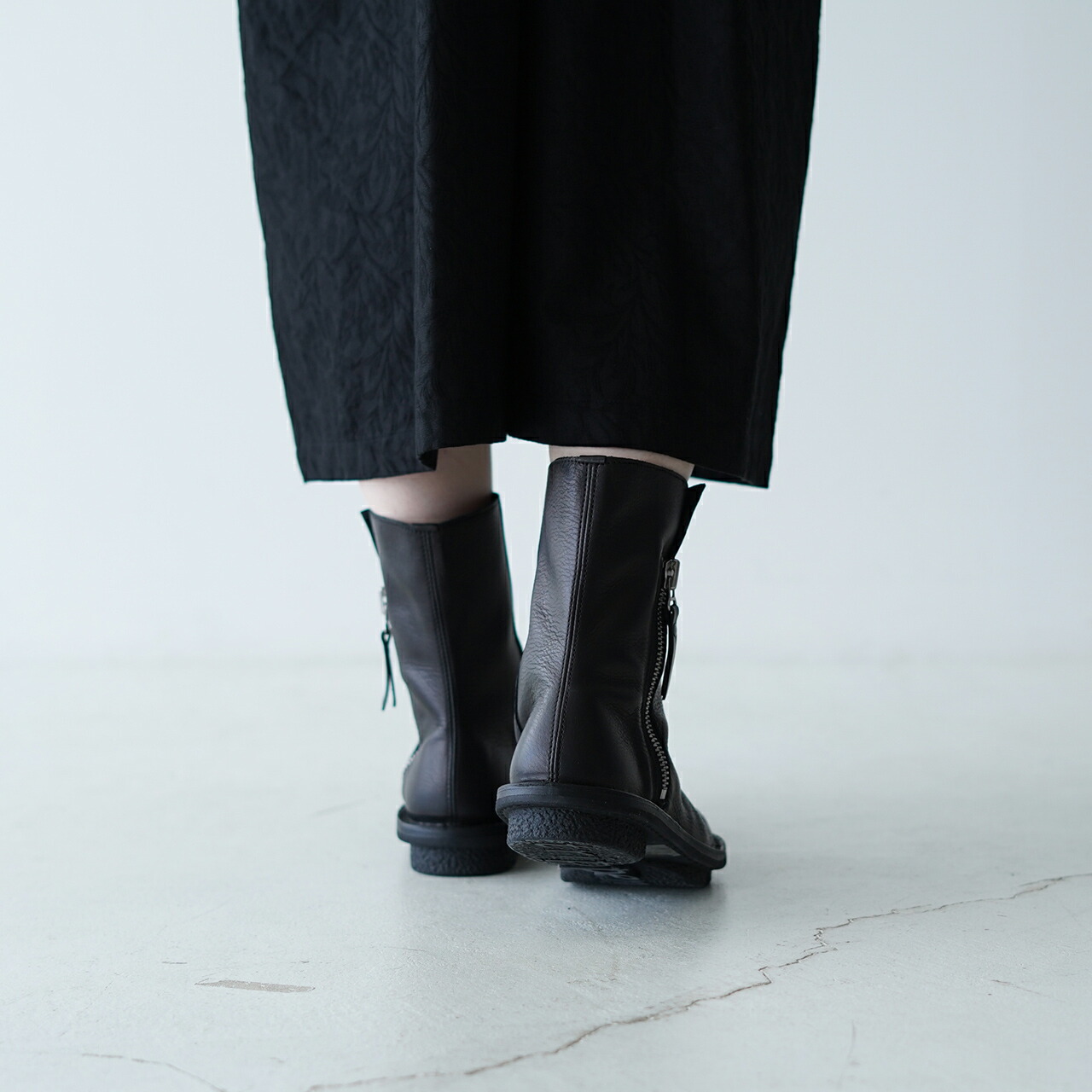 楽天市場】トリッペン trippen ディアー DEER サイドジップ ミドル