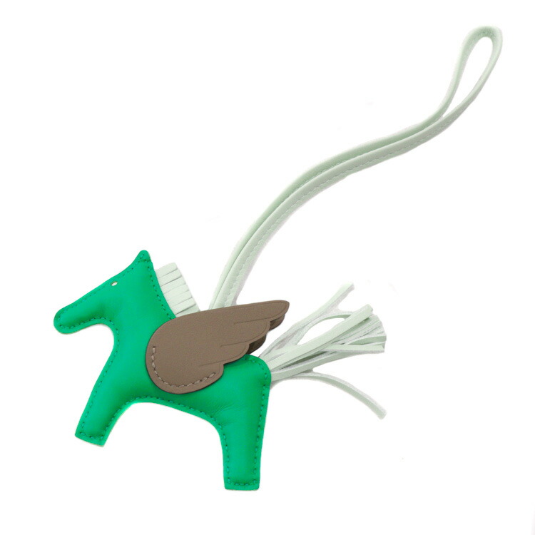 楽天市場】【美品】HERMES バッグチャーム ロデオ ペガサス PM W刻印