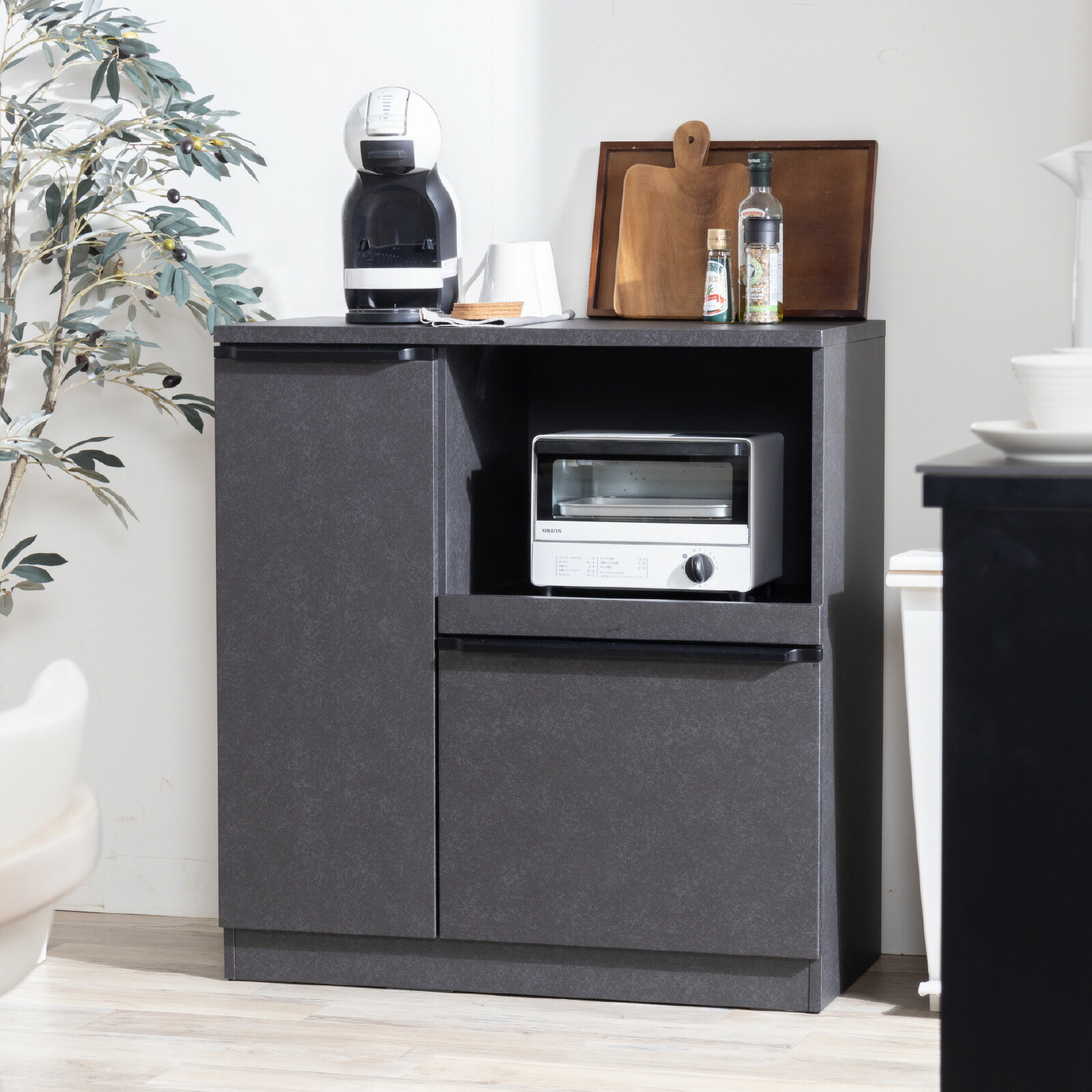 楽天市場】【5%OFFｸｰﾎﾟﾝ配布中】 キッチンカウンター 80 幅 キッチン