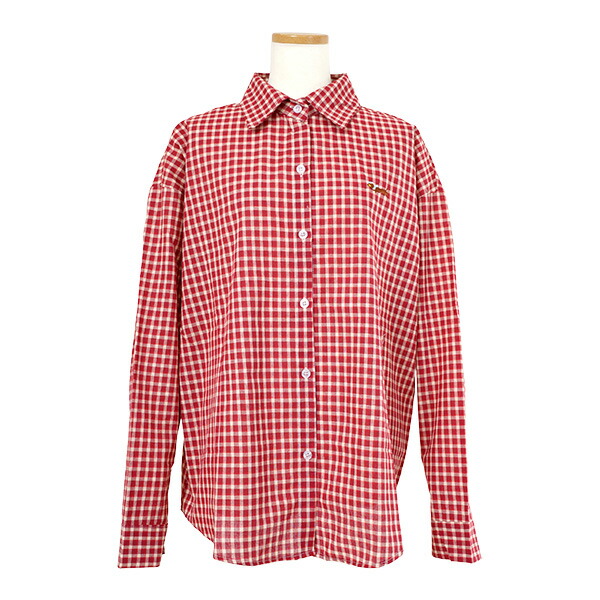 楽天市場】柄シャツ チェック柄 ギンガムチェック チェックシャツ 犬