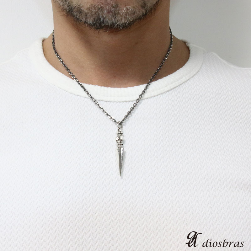 楽天市場】ペンダント 剣 シルバー925 ドージェ ダガー メンズ