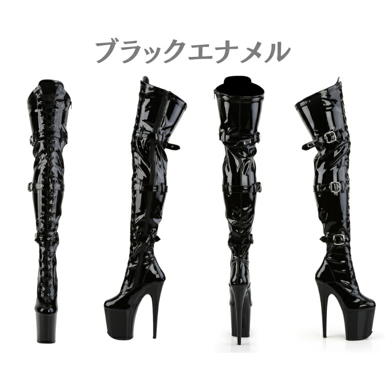 楽天市場】Pleaser プリーザー ニーハイブーツ サイハイブーツ ロング