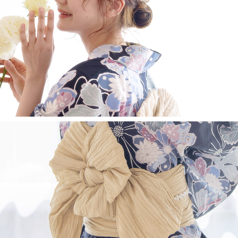 楽天市場】浴衣 5点セット レディース 2025（ゆかた・しわ兵児帯・下駄