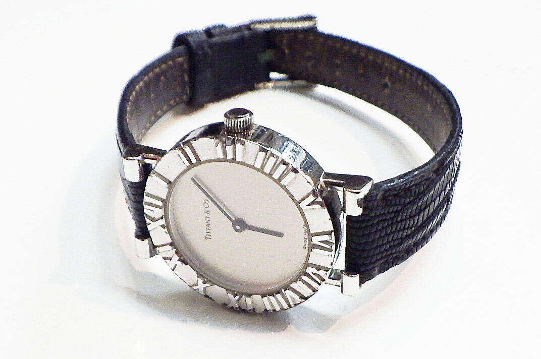 楽天市場】TIFFANY&CO(ティファニー）アトラスウォッチ クォーツ 純銀