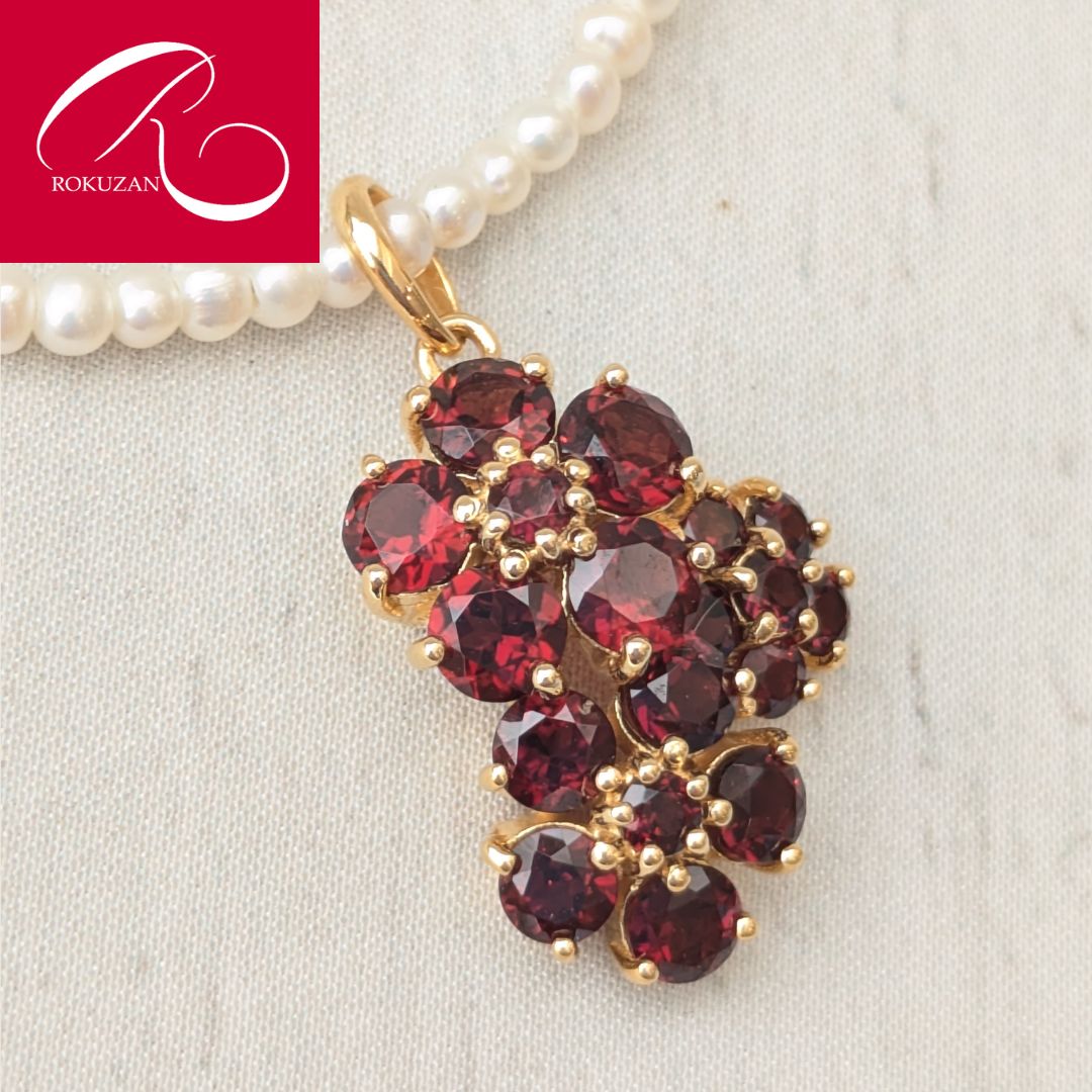 楽天市場】在庫完売後21200円になります【碌山】シルバー ガーネット