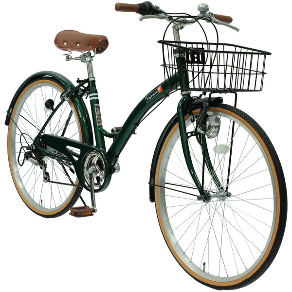 楽天市場】【自転車専門店】自転車 26インチ シティサイクル シマノ6段