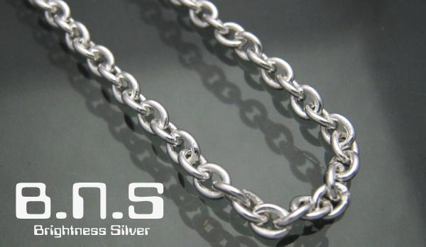 楽天市場】【太さ4mm 長さ60cm アズキ】シルバー925アズキチェーン