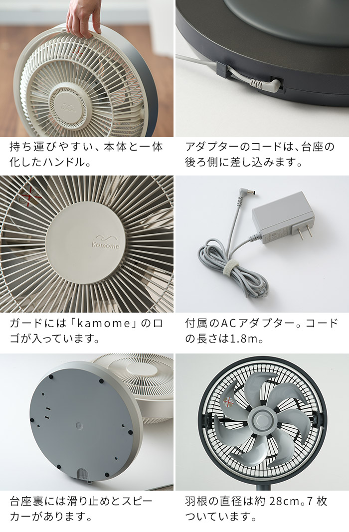 楽天市場】【楽天1位】 カモメファン 扇風機 DCモーター 【365日出荷