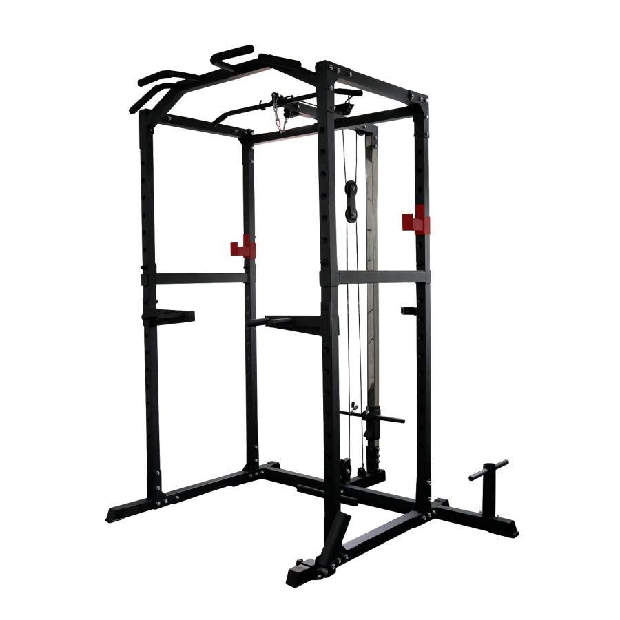 楽天市場】パワーラック バーベルスタンド スクワットラック 自宅 高さ