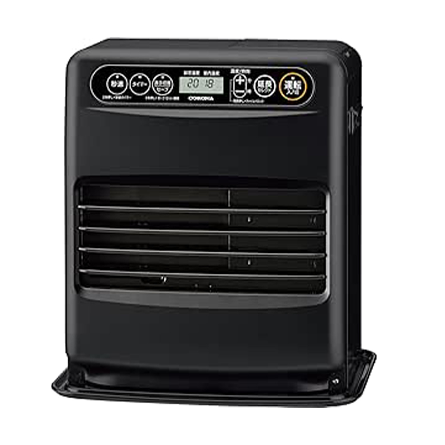 楽天市場】コロナ 石油ファンヒーター 12畳（カラーブラック