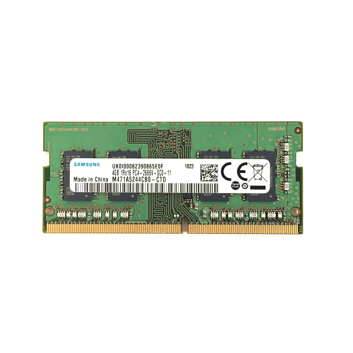 楽天市場】R118-SAMSUNG 4GB 1Rx16 PC4-2666V メモリ 1点 サムスン