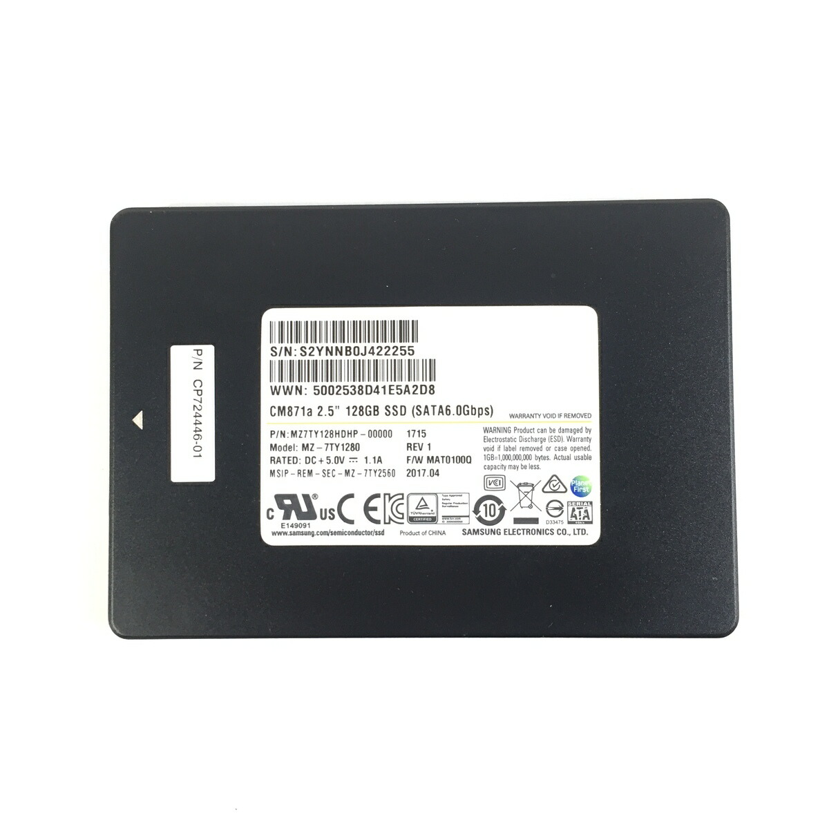 楽天市場】r003-SAMSUNG 2.5インチ 128GB SATA SSD 1点 サムセン
