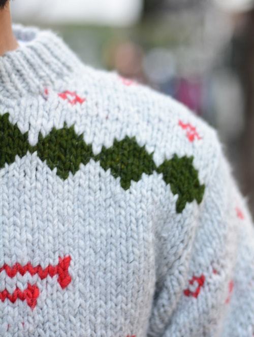 希少 TIGRE BROCANTE 手編み ハンドニット カウチン スーベニア TIGRE