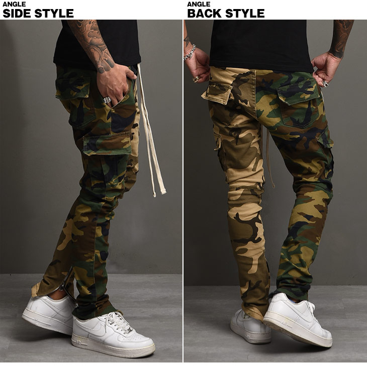 楽天市場】【送料無料】【mnml ミニマル】迷彩パンツ カーゴパンツ