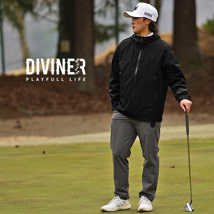楽天市場】【DIVINER GOLF】ゴルフウェア メンズ パーカー ブランド