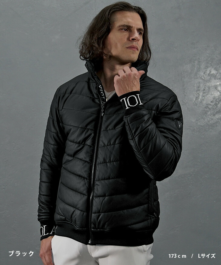 楽天市場】VIOLA rumore ヴィオラ 中綿ジャケット メンズ PUレザー