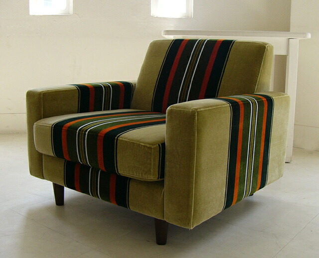 楽天市場】彩りのいい おしゃれな ストライプデザイン ソファ ソファー