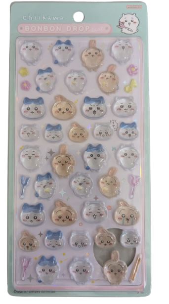 楽天市場】3匹 ちいかわ シール ちいかわ × ハチワレ × うさぎ