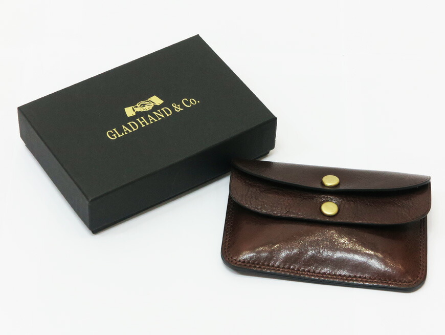 楽天市場】GLAD HAND グラッドハンド レザー ダブルフラップ コイン
