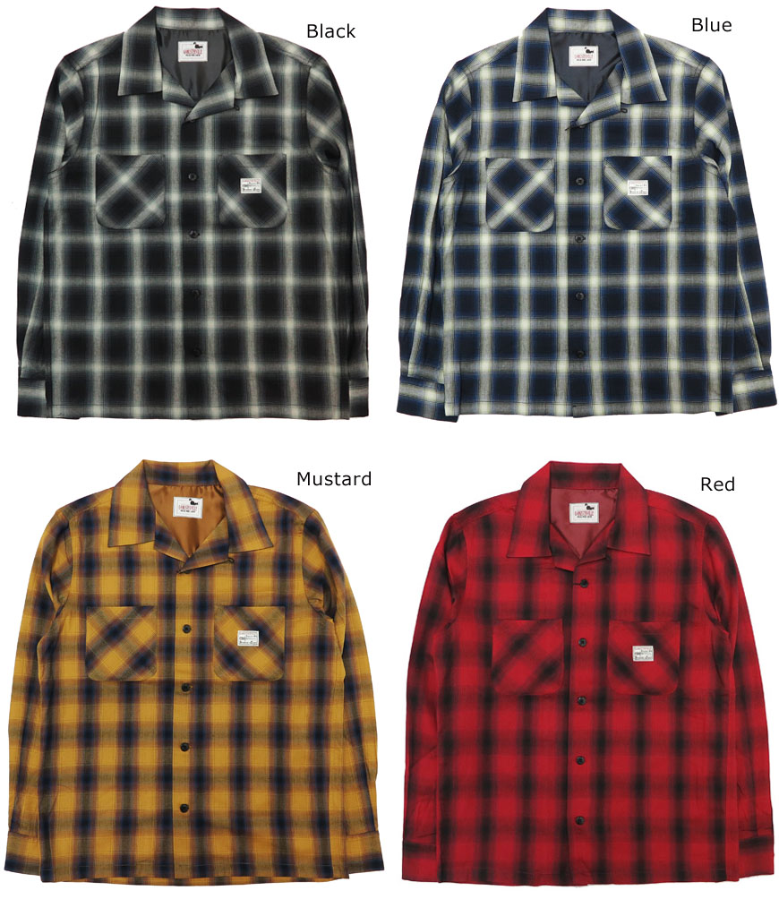 楽天市場】GANGSTERVILLE ギャングスタービル 長袖 オープンカラー