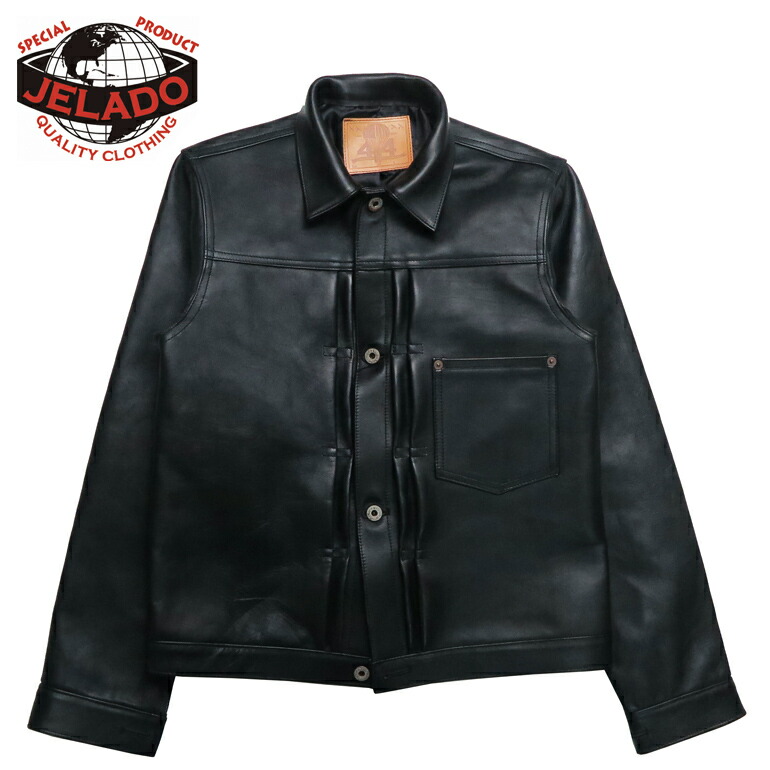 楽天市場】JELADO ジェラード 44 レザージャケット セミアニリン