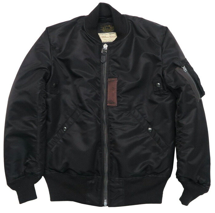 楽天市場】バズリクソンズ Buzz Rickson's WILLIAM GIBSON BLACK MA-1