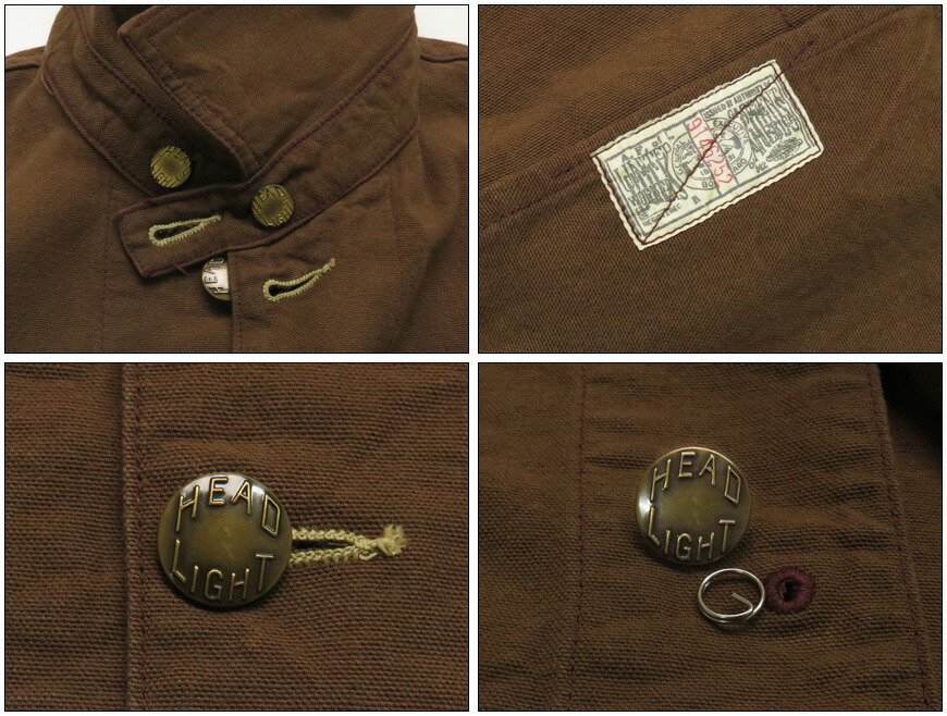 楽天市場】HEADLIGHT ヘッドライト 実名復刻 9oz ブラウンダック