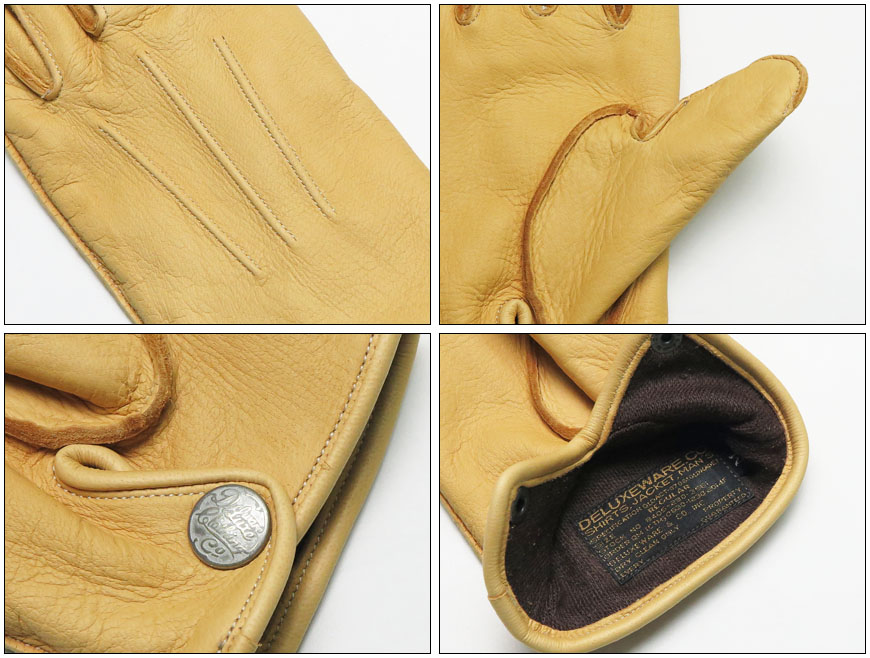楽天市場】デラックスウェア DELUXEWARE エルク レザー グローブ 鹿革