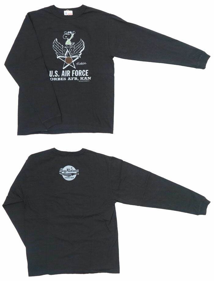 楽天市場】バズリクソンズ BUZZ RICKSON'S 長袖 Tシャツ ピーナッツ