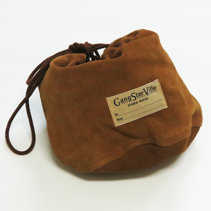 楽天市場】GANGSTERVILLE ギャングスタービル スエードレザー 巾着