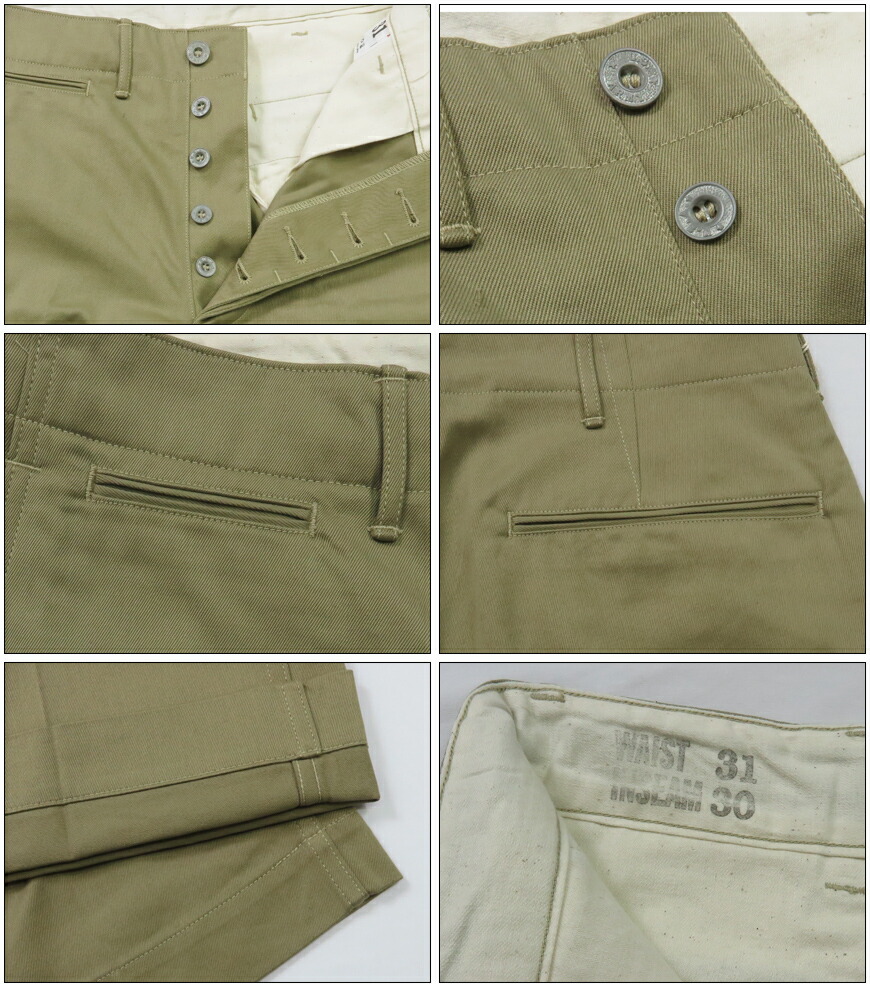楽天市場】ウェアハウス WAREHOUSE Lot 1216 M-41 TYPE U.S.ARMY CHINO