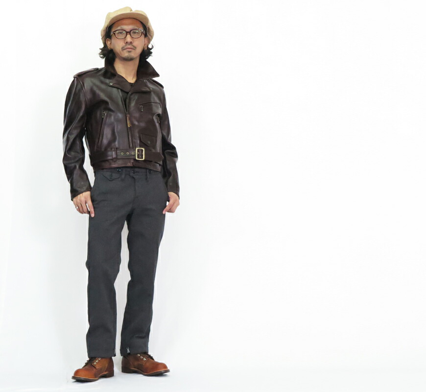 楽天市場】エアロレザー AERO LEATHER ライダースジャケット Motor