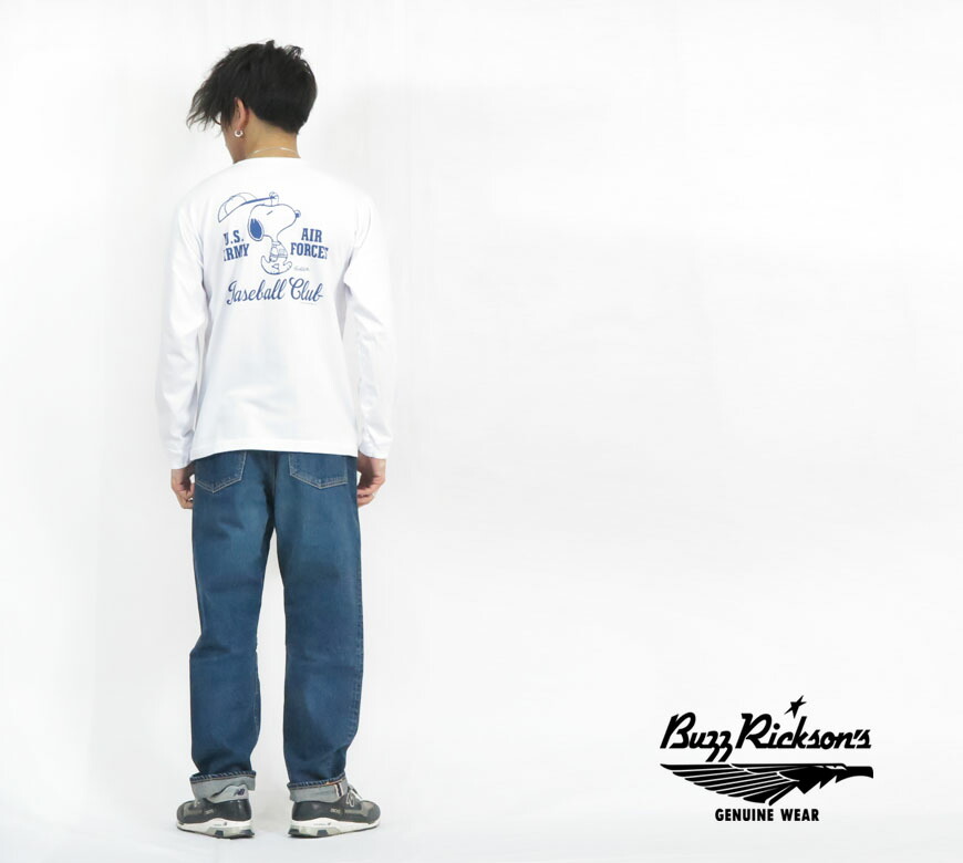 楽天市場】バズリクソンズ BUZZ RICKSON'S 長袖 Tシャツ ピーナッツ